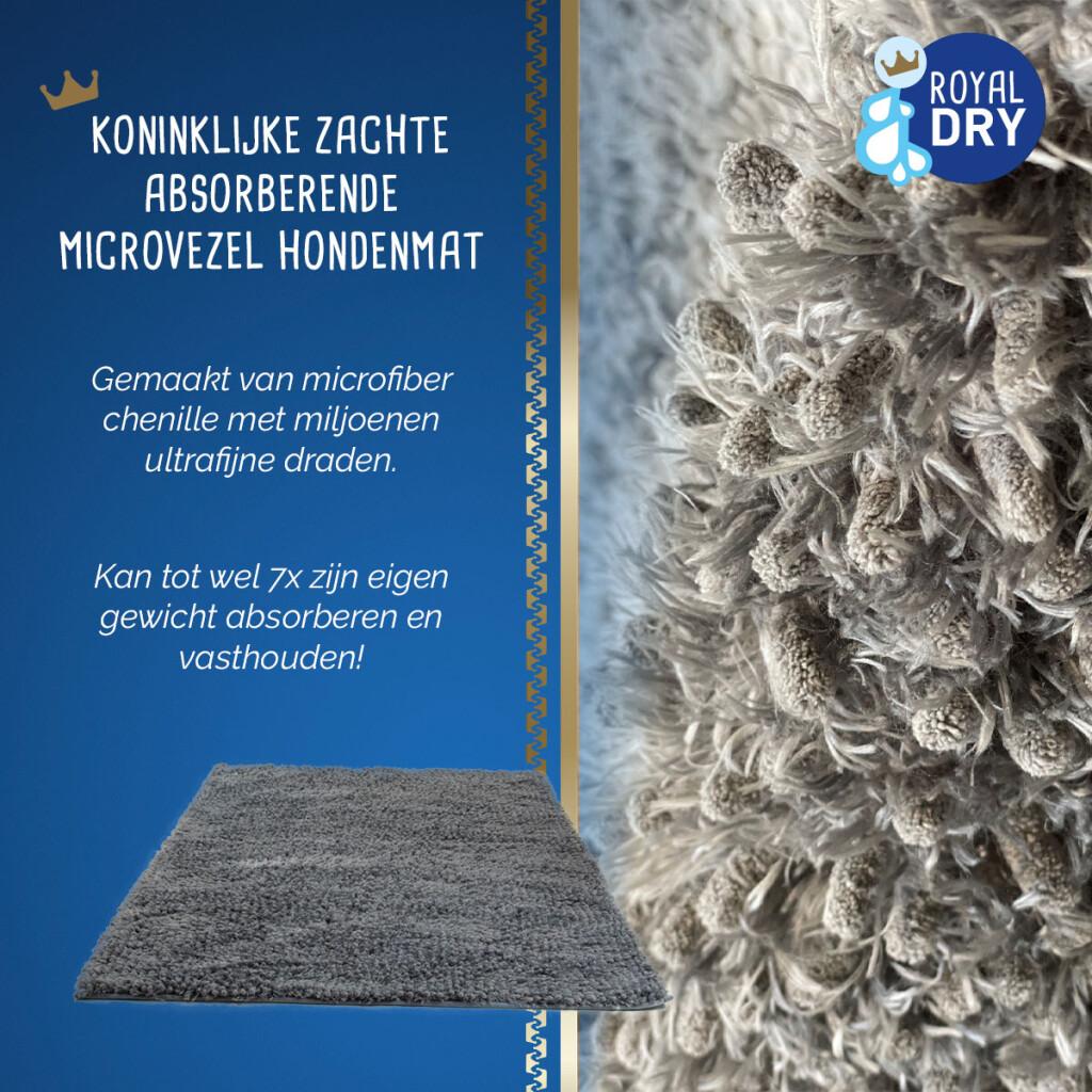 Deurmat / droogloop mat voor honden