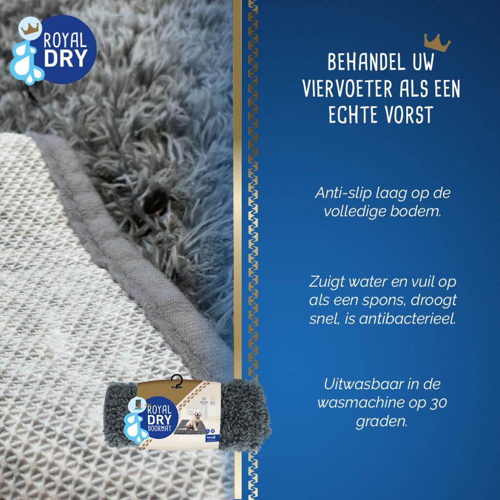 Deurmat / droogloop mat voor honden