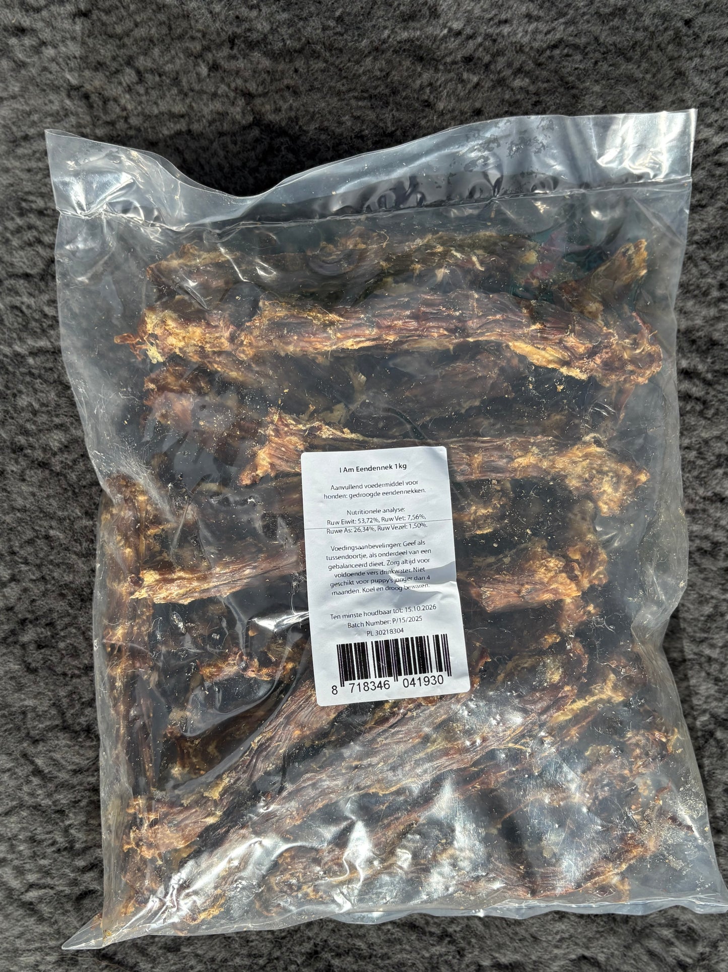 PETSNACK EENDENNEK 1 KG