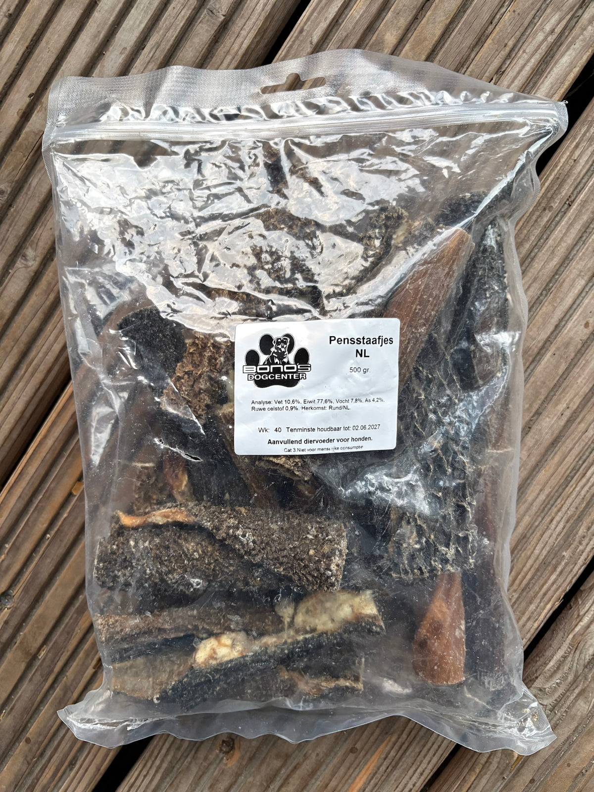 Bono's Dogcenter Pensstaafjes 500 gram