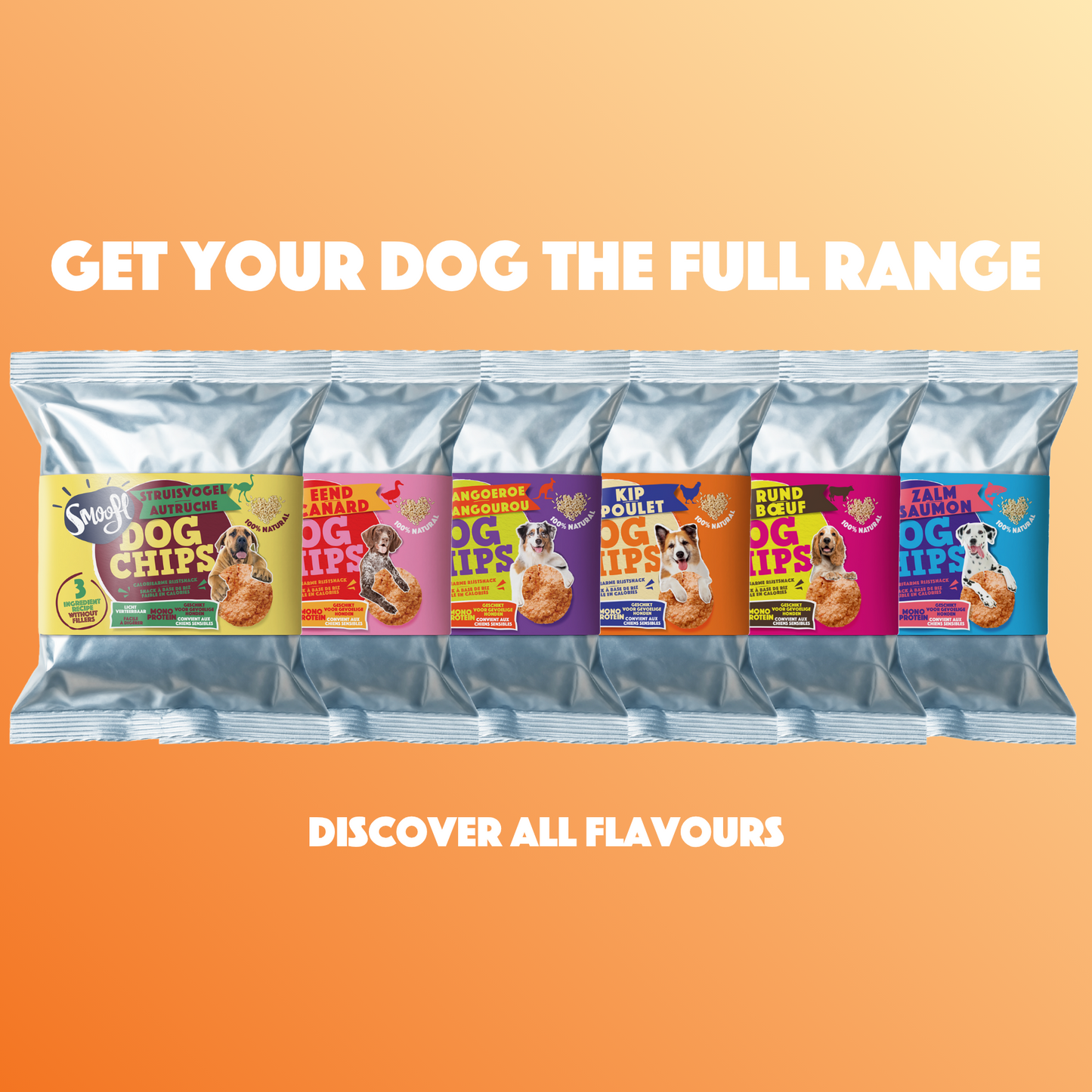 Smoofl Dog Chips – Kip