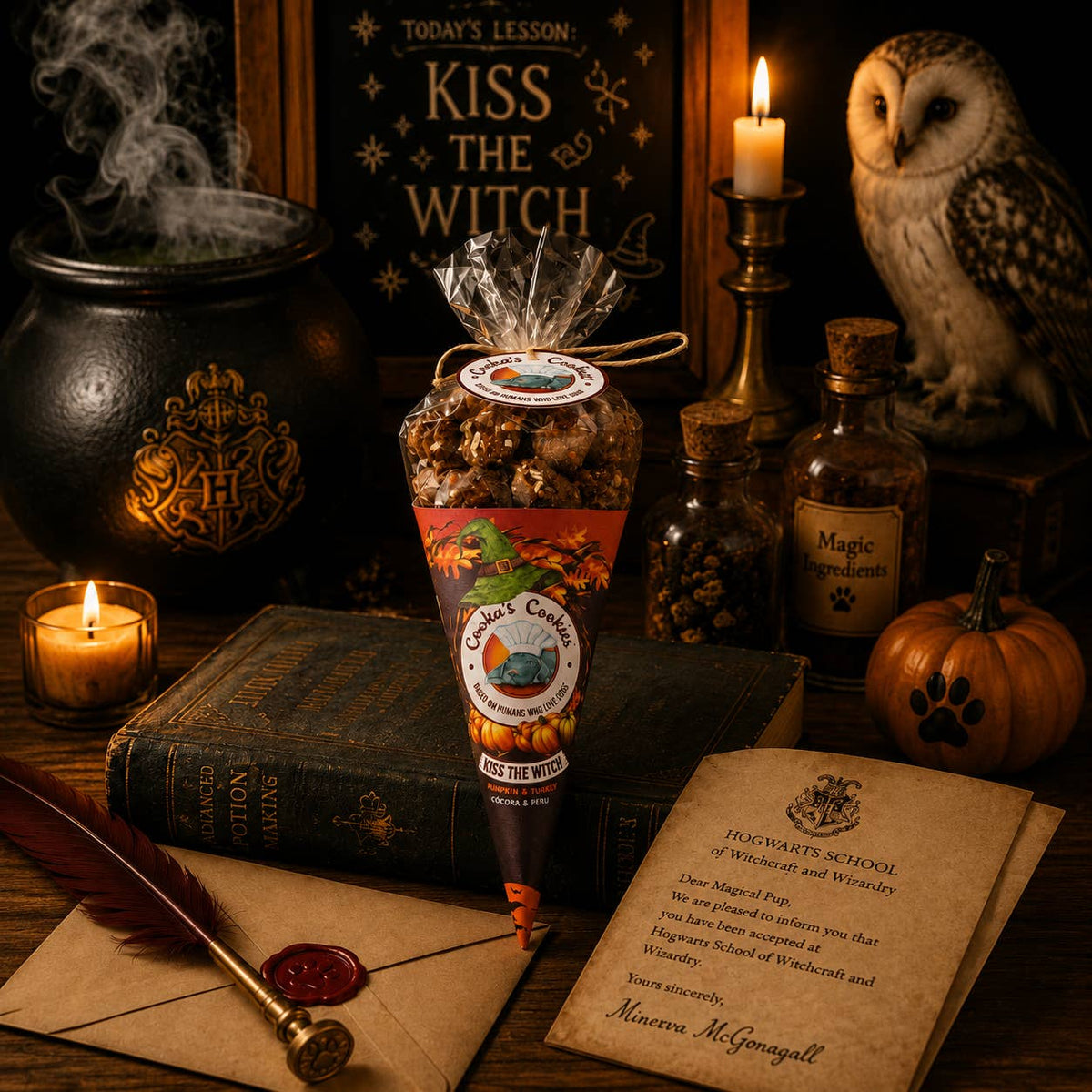 Cooka's Cookies Kiss the Witch drops 🧙🏻♀️