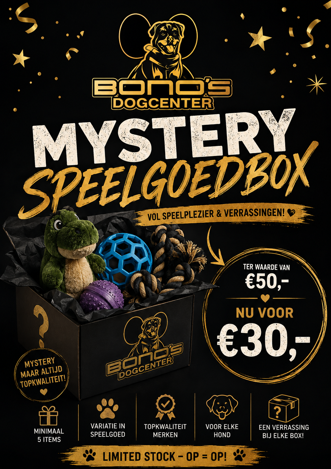 Mystery speelgoedbox