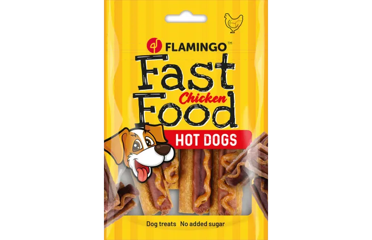 Snack Fast Food Hotdog met kip