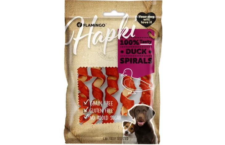 Snack Hapki Spiraal met eend