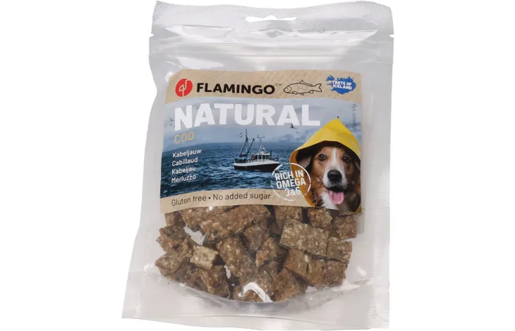 Snack Nature Blokjes met Kabeljauw - 75 gram