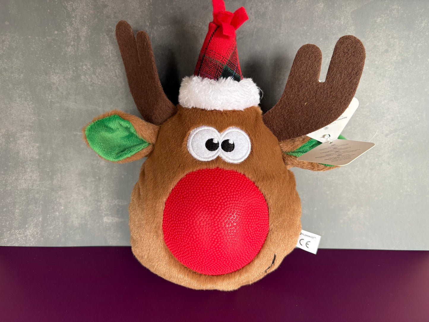 π Flamingo Kerstknuffel 21 cm