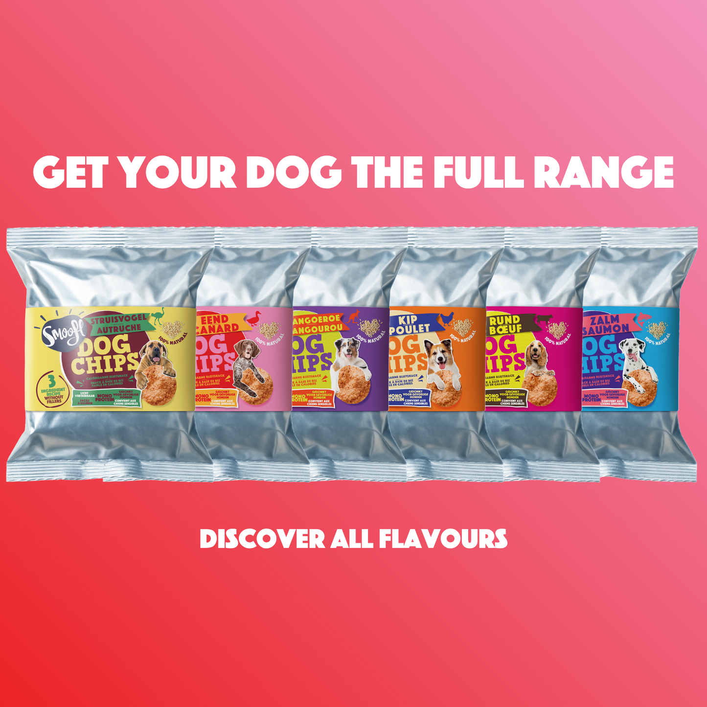 Smoofl Dog Chips – Eend