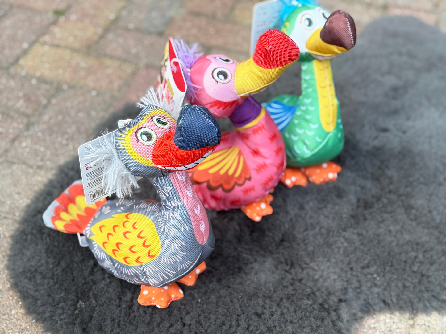 KONG Ballistic Vibez Birds S/M Assorti