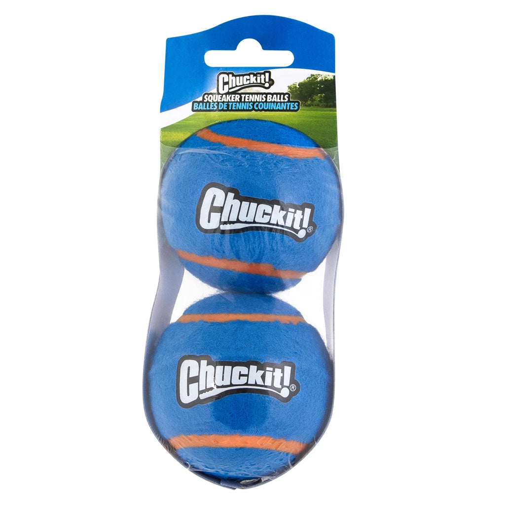 Chuckit! Squeaker Tennis Balls (2-pack)