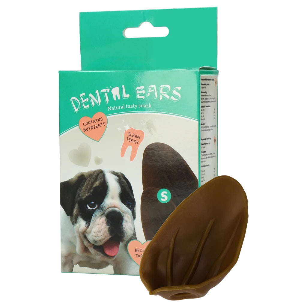 Dental Ears - Natuurlijke kauwsnack die het gebit reinigt.