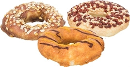 Donuts voor honden 3 voor maar €8,- leuk ingepakt in style.
