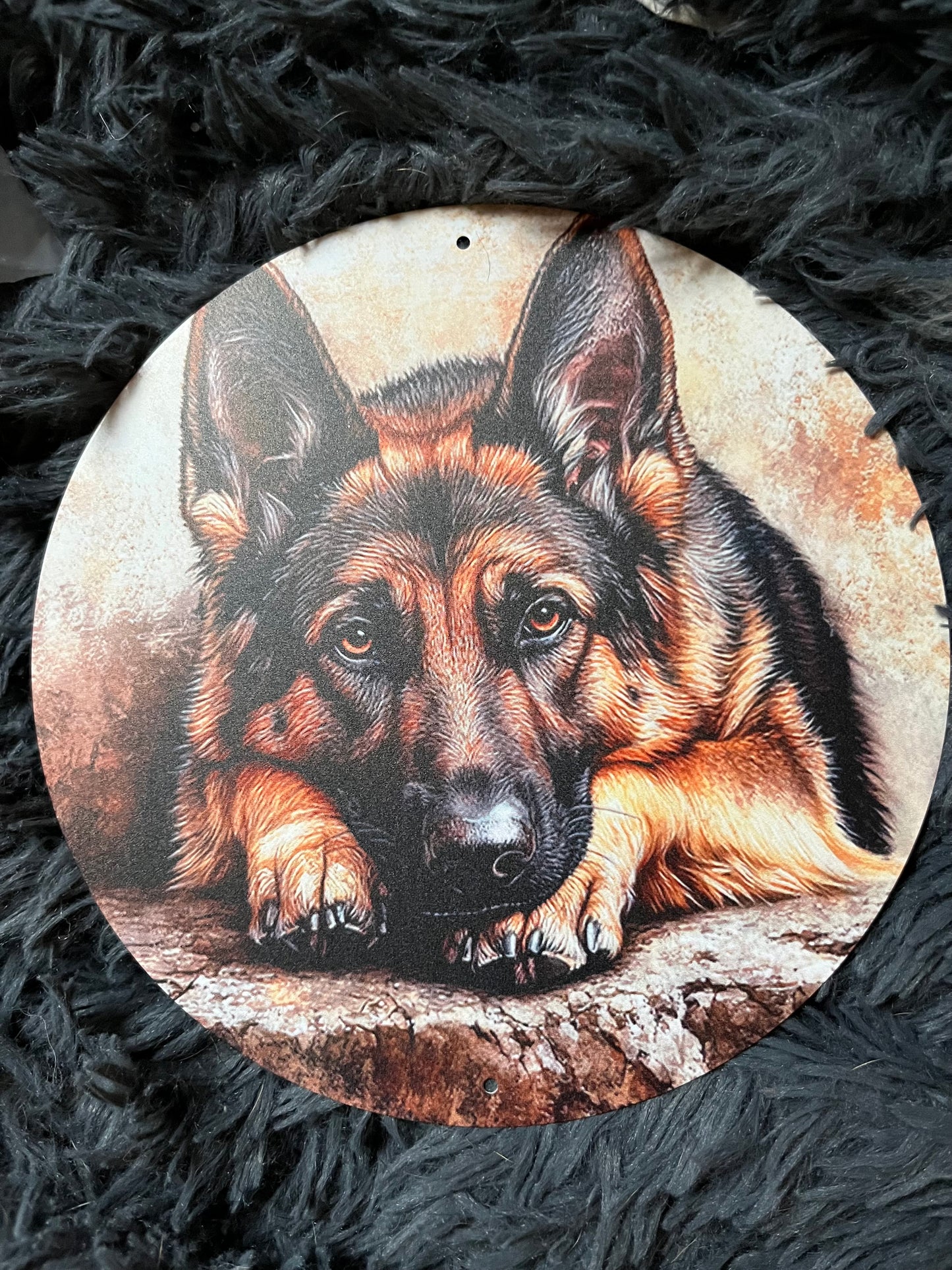 Bord hond duitse herder