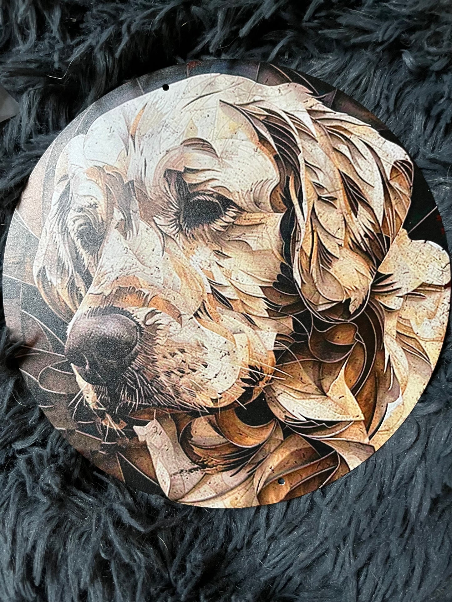 Bord golden retriever