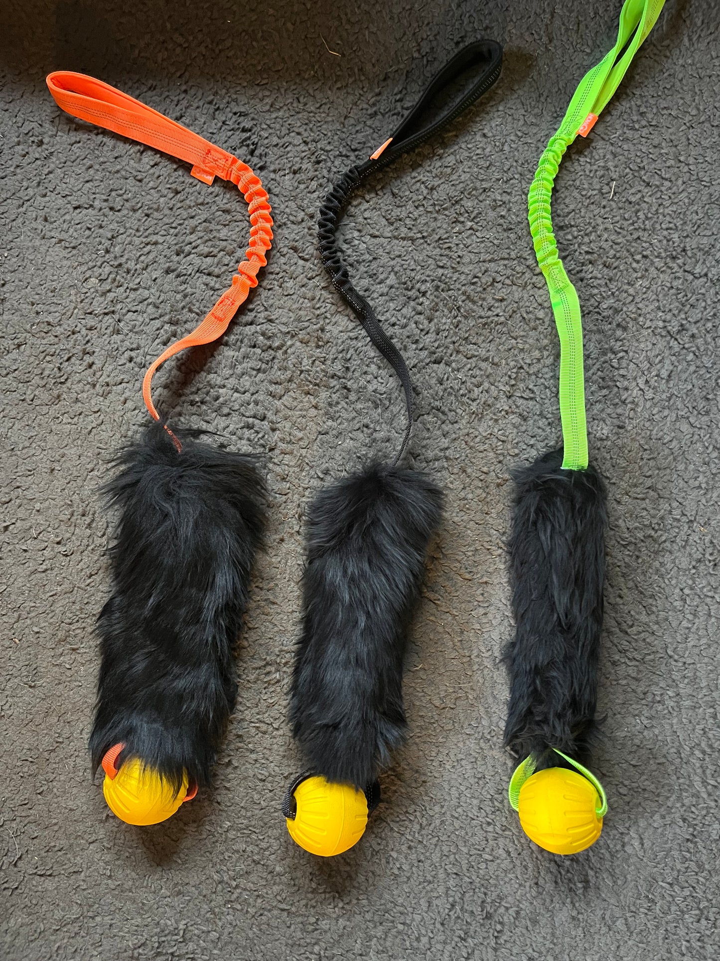 Tug toys in 3 soorten