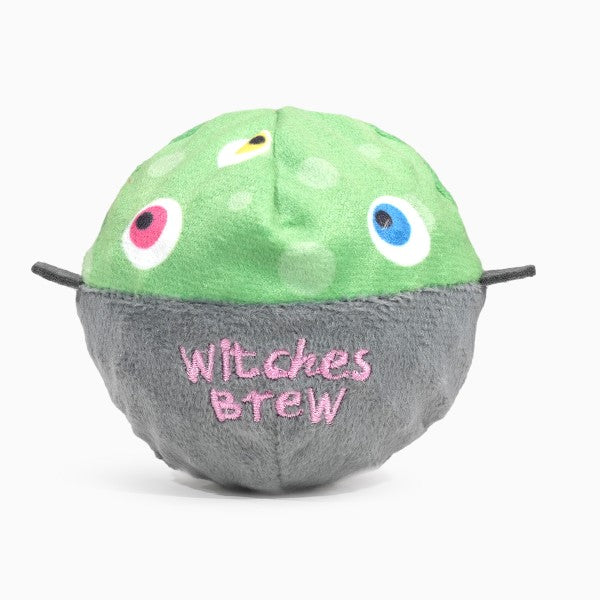 Knuffel bal - halloween ketel