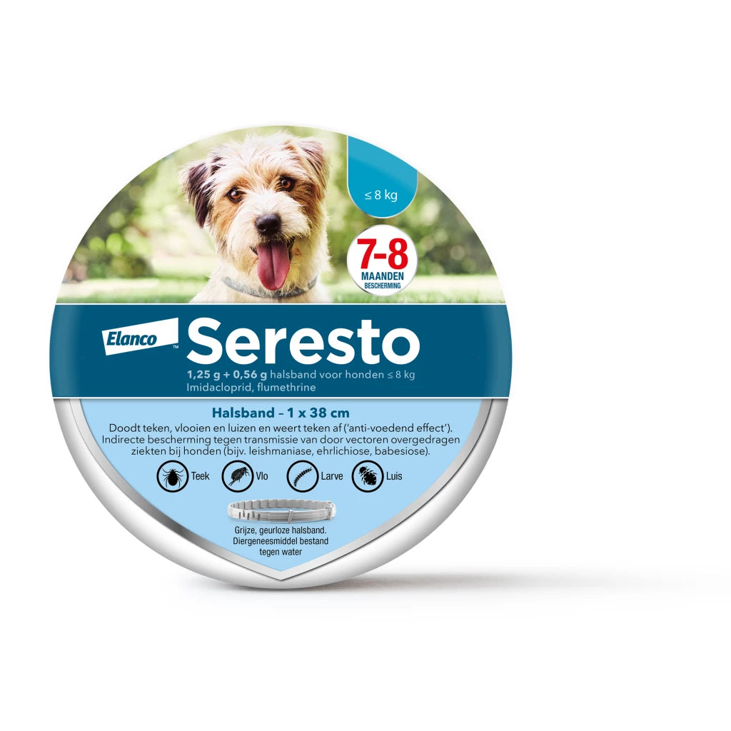 Seresto vlooienband voor kleine en grote honden