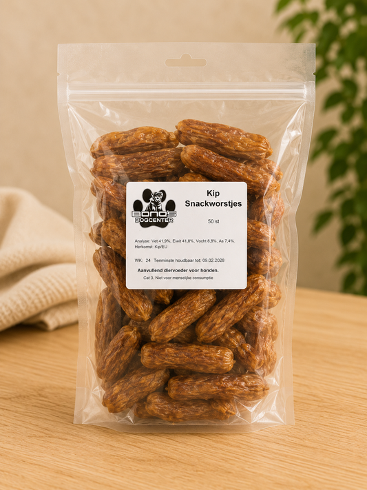 Bono's Dogcenter - Snackworstjes Kip