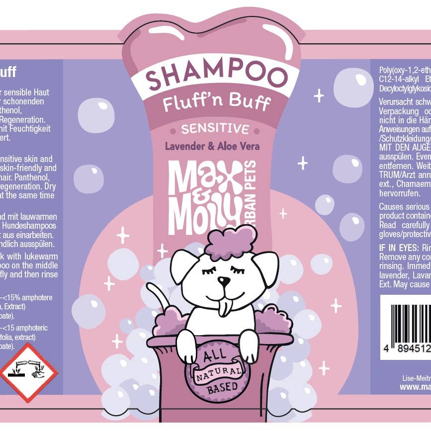 Max&Molly Shampoo Fluff 'n Buff