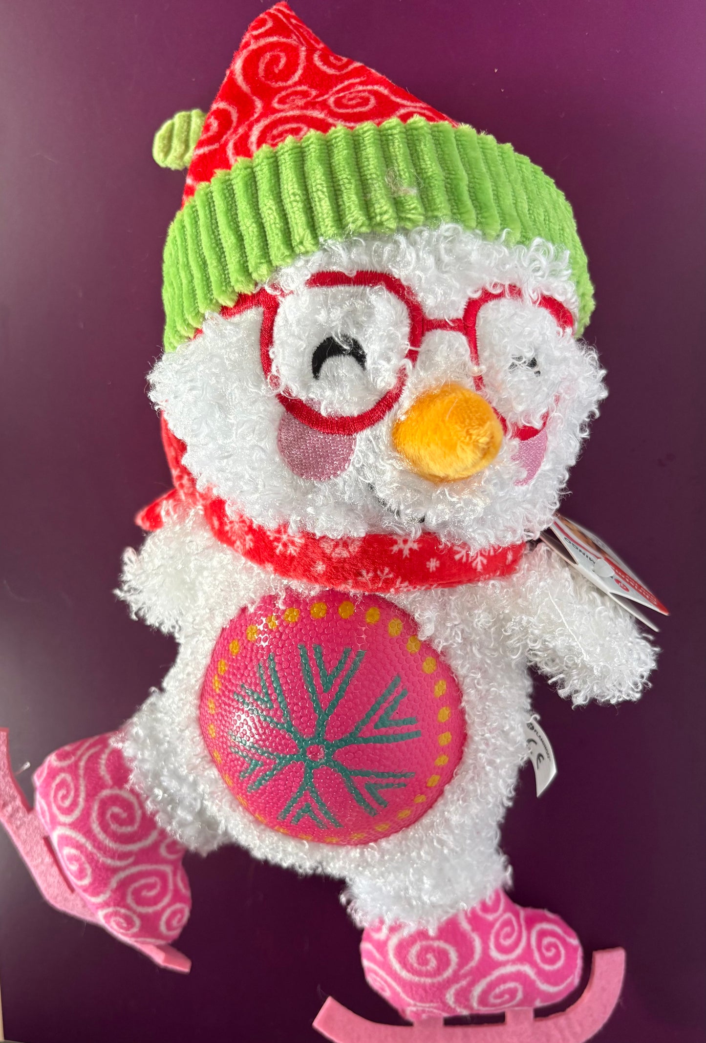 ⛸️🎄Kerstknuffel op Schaatsen