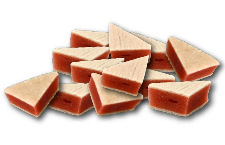 Snack Hapki Blokjes met kip & Vis  - 85 gram per zakje