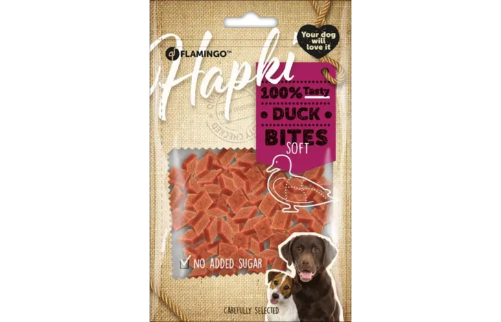 Snack Hapki Zachte stukjes met eend