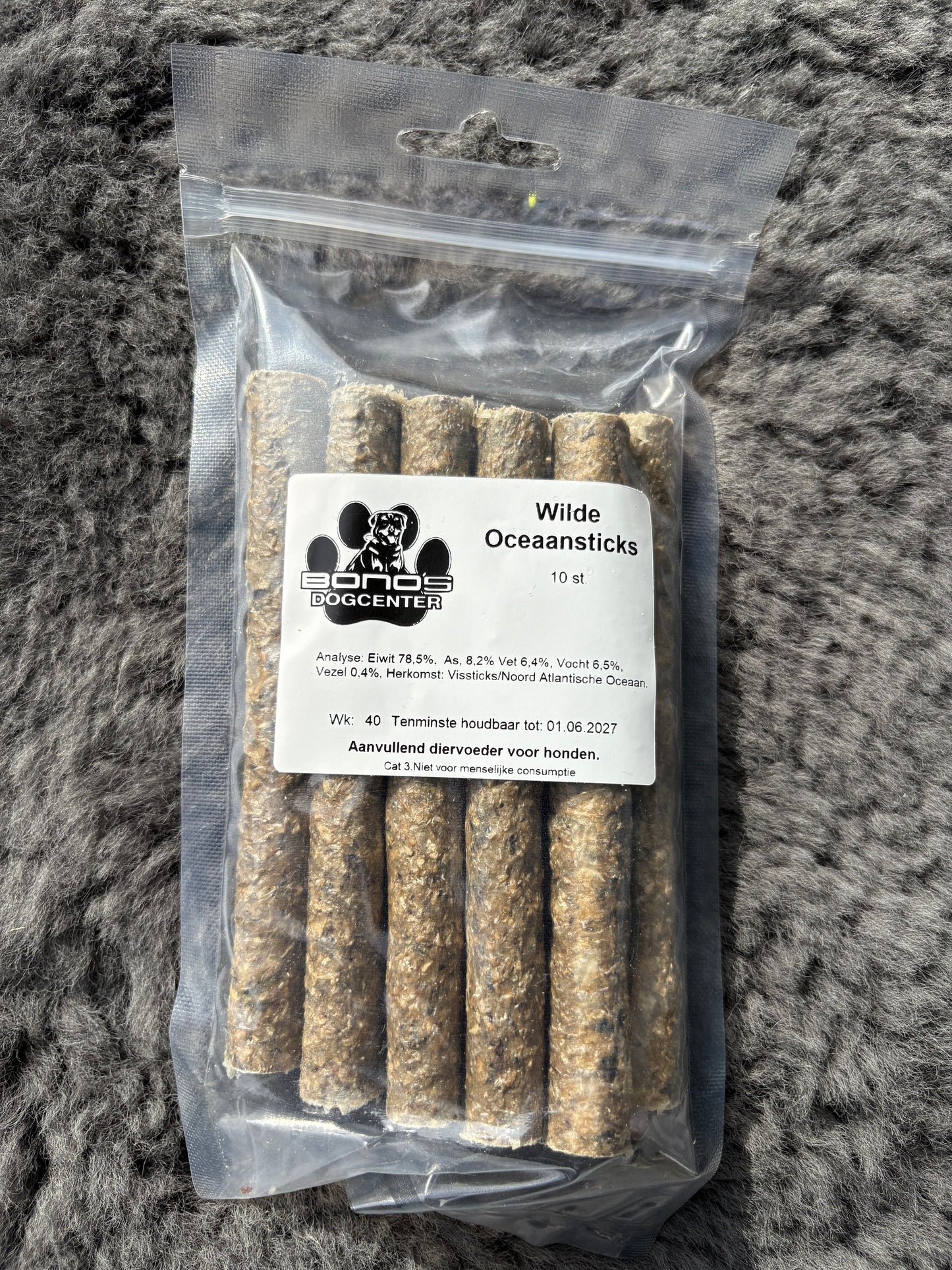 Bono's Dogcenter Vissticks 10 stuks per zakje