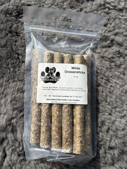 Bono's Dogcenter Vissticks 10 stuks per zakje