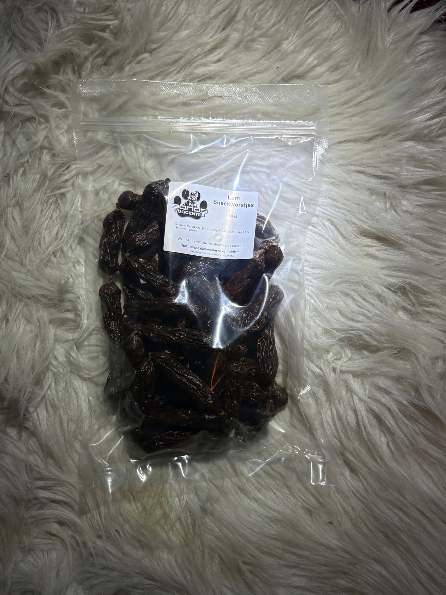 Bono's Dogcenter - Snackworstjes Lam