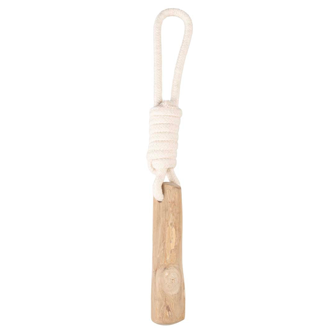 D&D Home Coffee Wood met Touw – Natuurlijk hondenspeelgoed