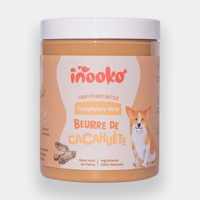 Inooko pindakaas voor honden, diverse smaken