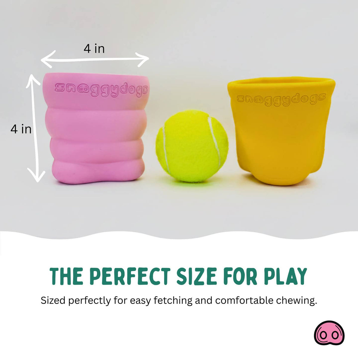 The Quacker Geel – Hondenspeelgoed & Snackdispenser