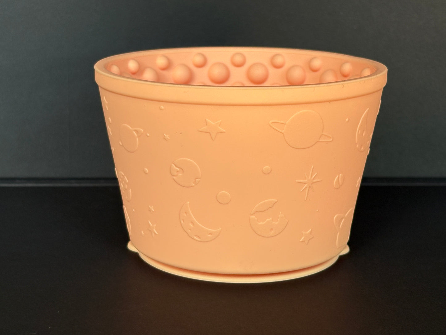 Babelle De Swirlie Lickbowl - Bourgogne, Peach, Roze