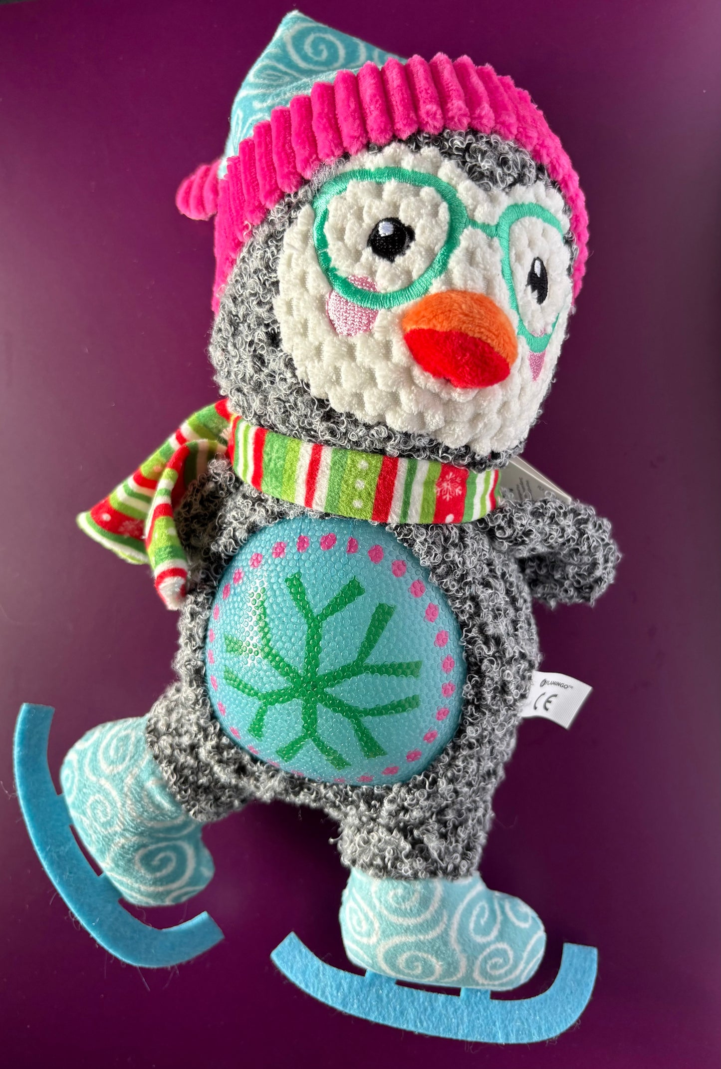 ⛸️🎄Kerstknuffel op Schaatsen