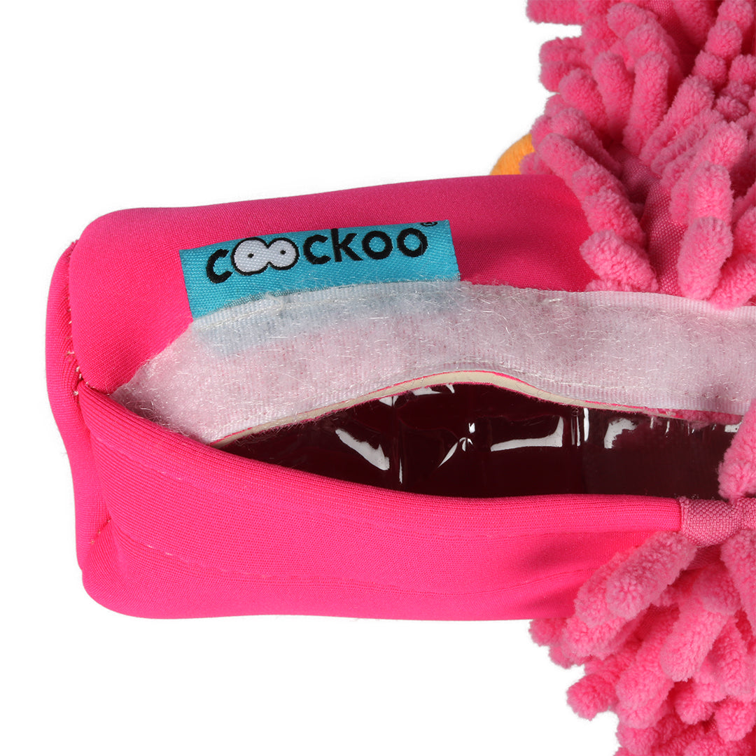 Coockoo Oohoo bottle squeaker blauw/roze/groen