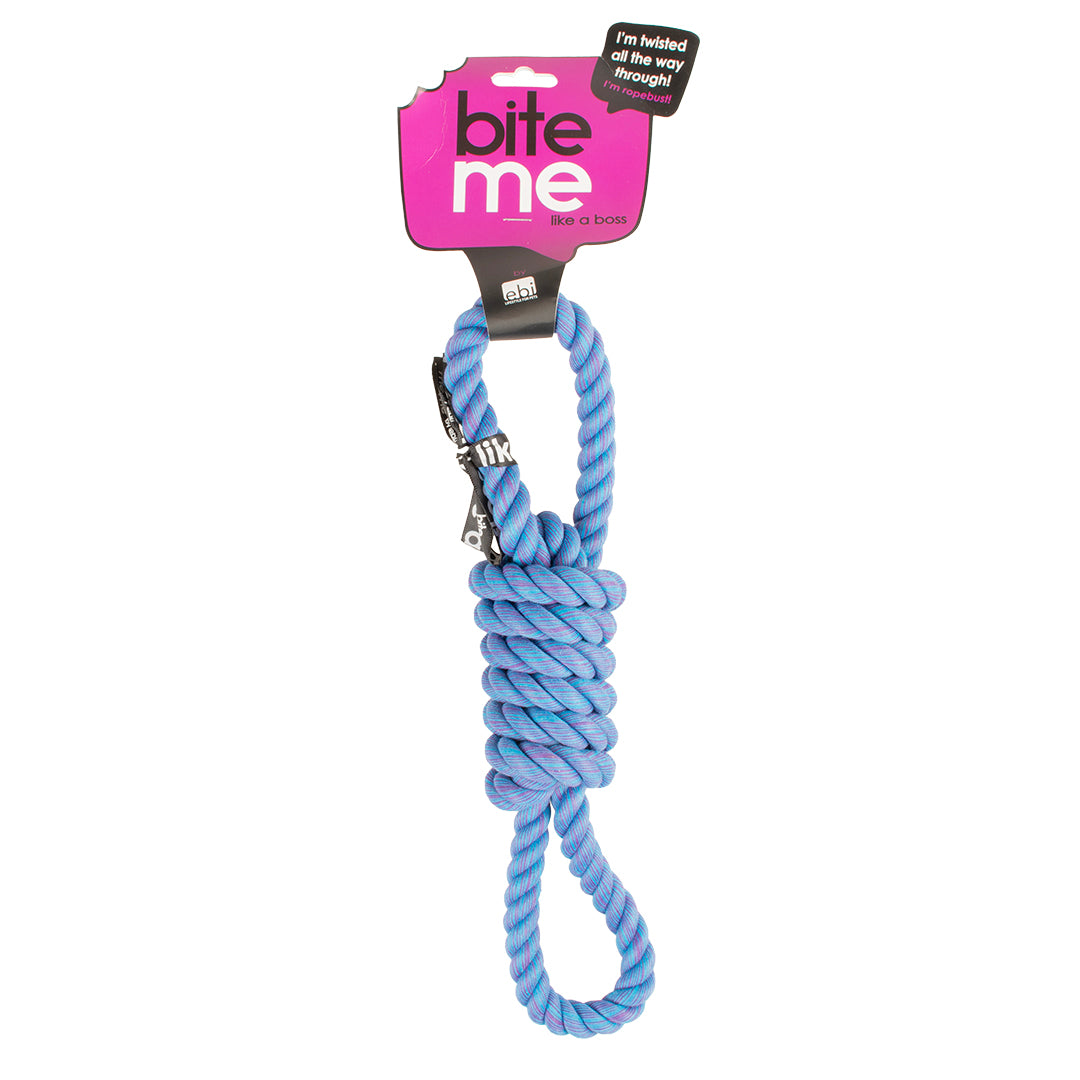 'Tug life' speeltouw 2 lussen Blauw