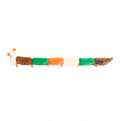 🐛 ZippyPaws Caterpillar DeLuxe – Forest Colors