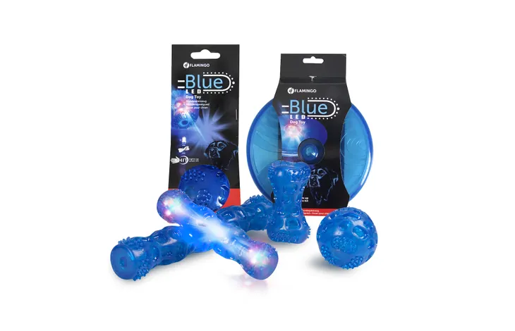 Speelgoed Bordy LED Bal Blauw