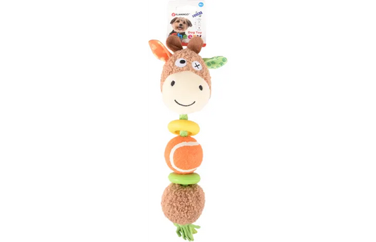 Speelgoed Cheery Geit met tennisbal Meerkleurig