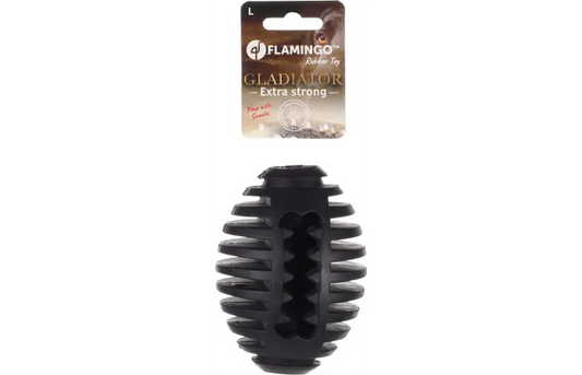 Speelgoed Gladiator Rugbybal Zwart