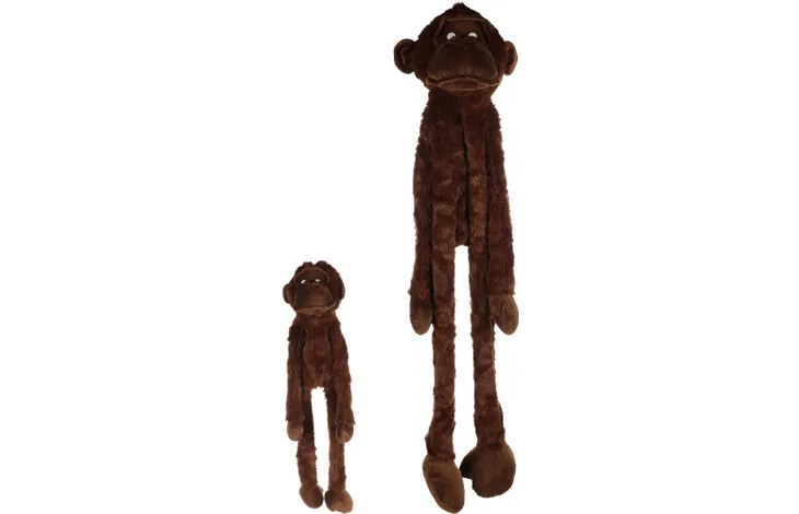 Lange slungel knuffels L & XL keuze uit diverse diersoorten