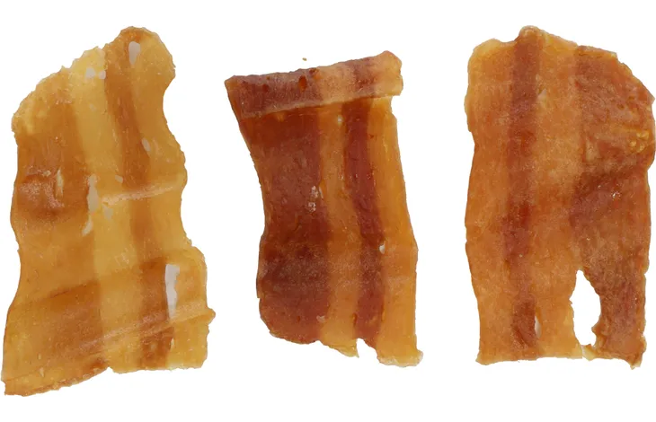 Snack Hapki Reepjes met spek