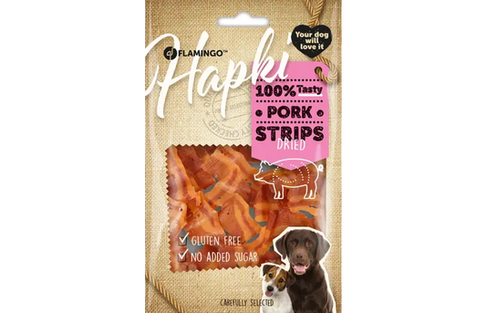 Snack Hapki Reepjes met spek