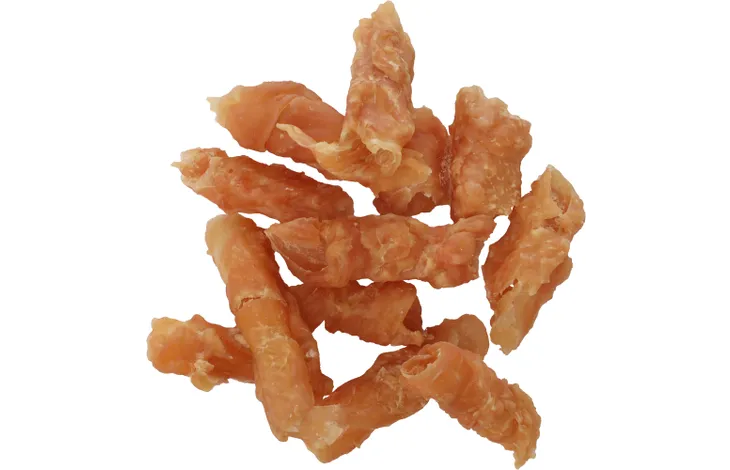 Snack Hapki Rol met kip - 85 gram per zakje