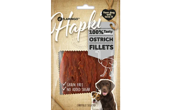Snack Hapki Filet met struisvogel