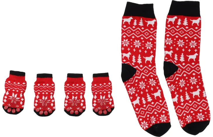 Matchende kerstsokken voor jou en jouw hond!