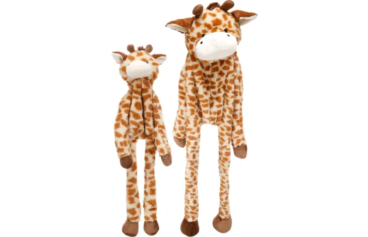Lange slungel knuffels L & XL keuze uit diverse diersoorten