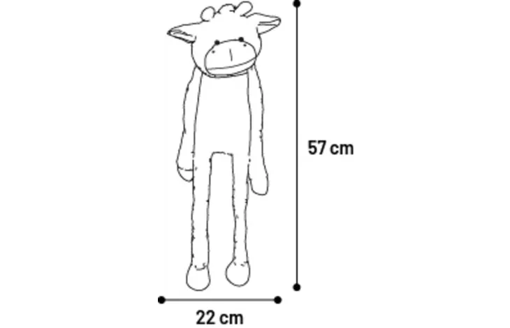 Lange slungel knuffels L & XL keuze uit diverse diersoorten