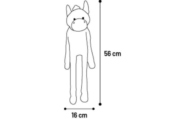 Lange slungel knuffels L & XL keuze uit diverse diersoorten