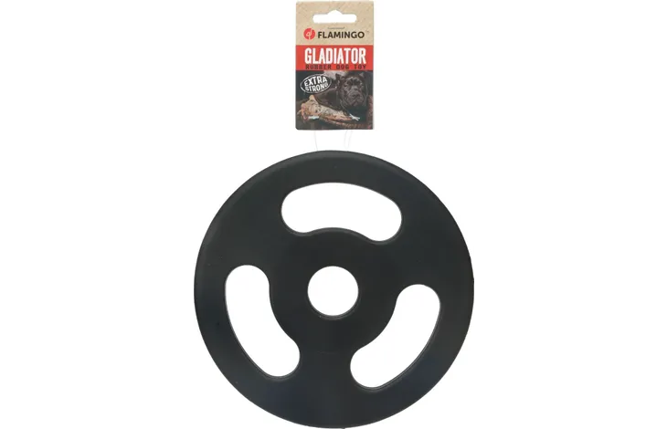 Speelgoed Gladiator Frisbee Zwart